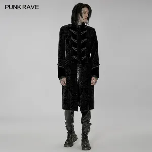 Gorgeous Goth printed coat