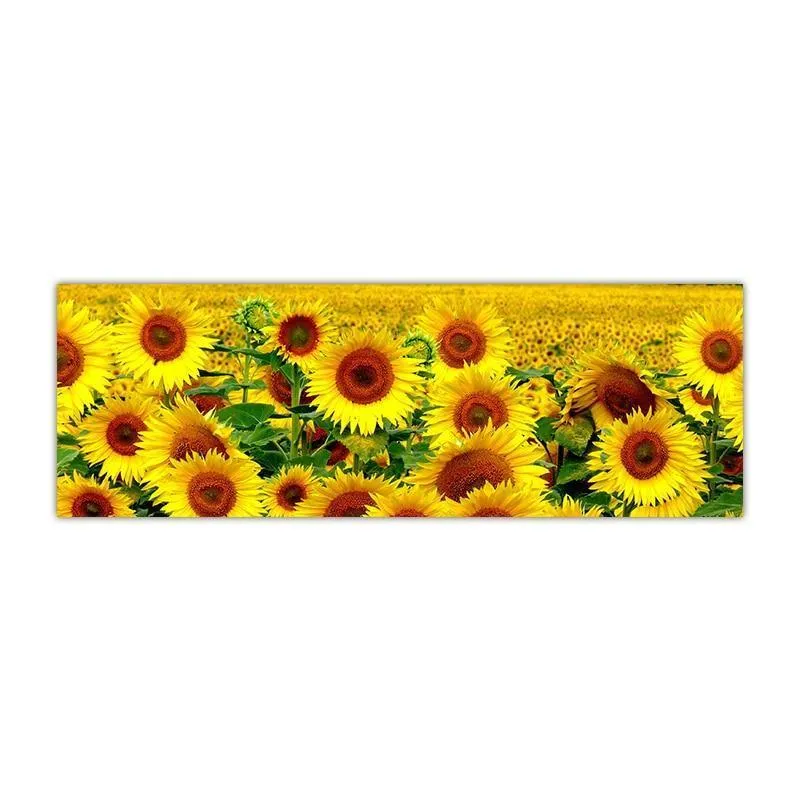 Gorgeous Sunflower Landscape Canvas Prints (50x150cm)