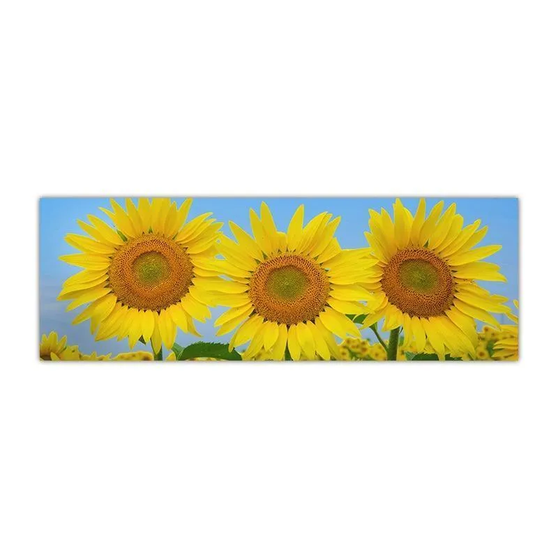 Gorgeous Sunflower Landscape Canvas Prints (50x150cm)