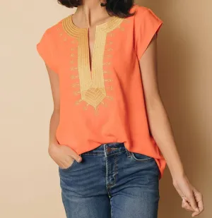 Gorgeous Women's Embroidery Blouse Top