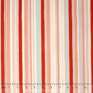 Hello Gorgeous - Gorgeous Stripe Pink Yardage