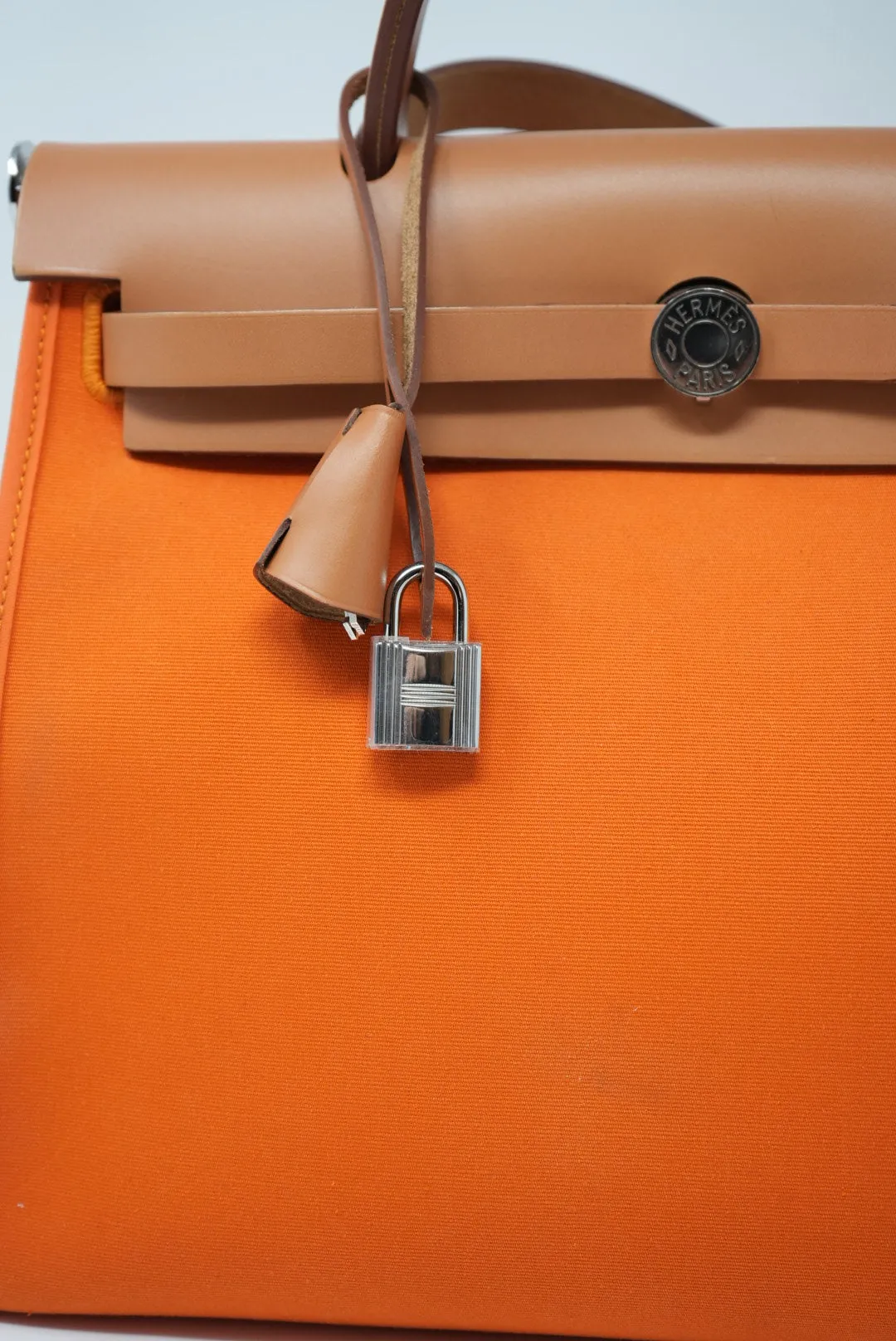 Hermes 2012 Canvas Herbag 31 Orange