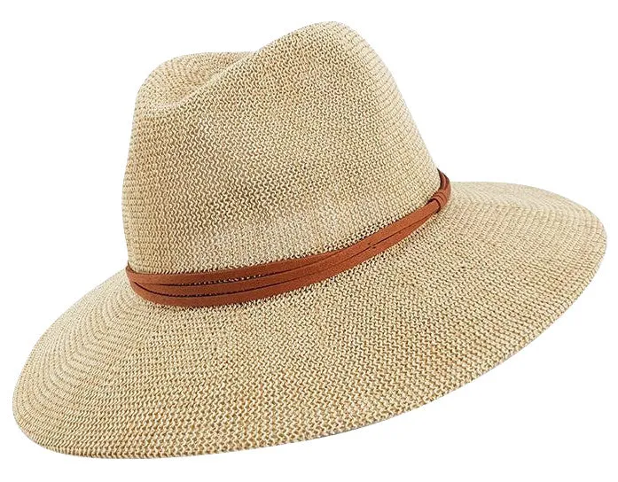 HW Collection Stevie Unisex Fedora - Natural