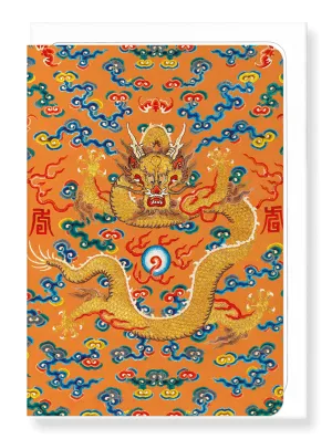 Imperial Dragon Robe Greeting Card