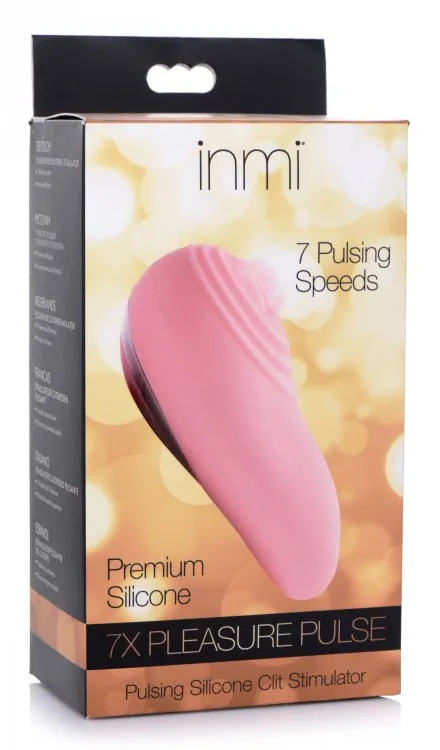 Inmi 7x Pleasure Pulse Silicone Clit Stimulator