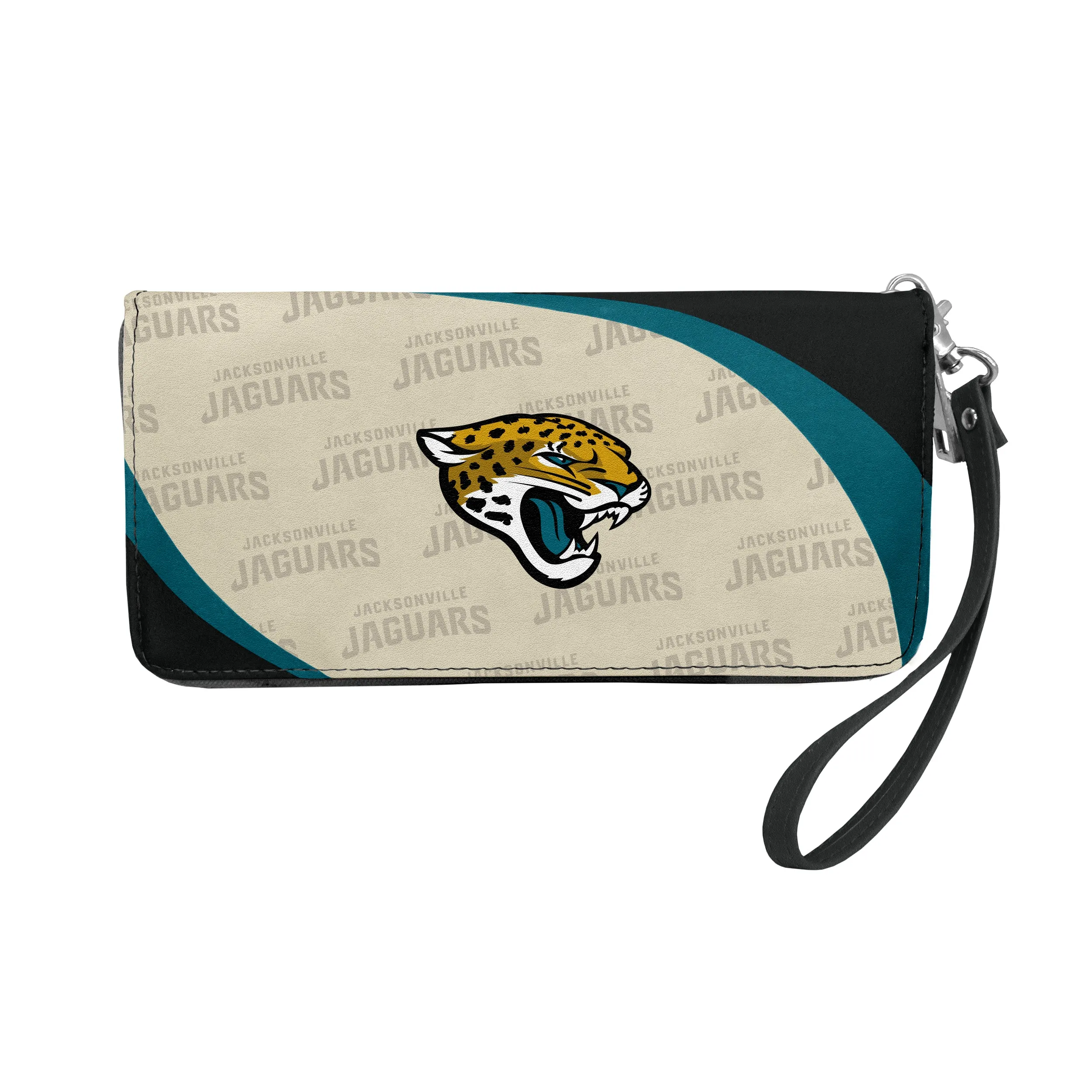 Jacksonville Jaguars Curve Zip Organizer Wallet