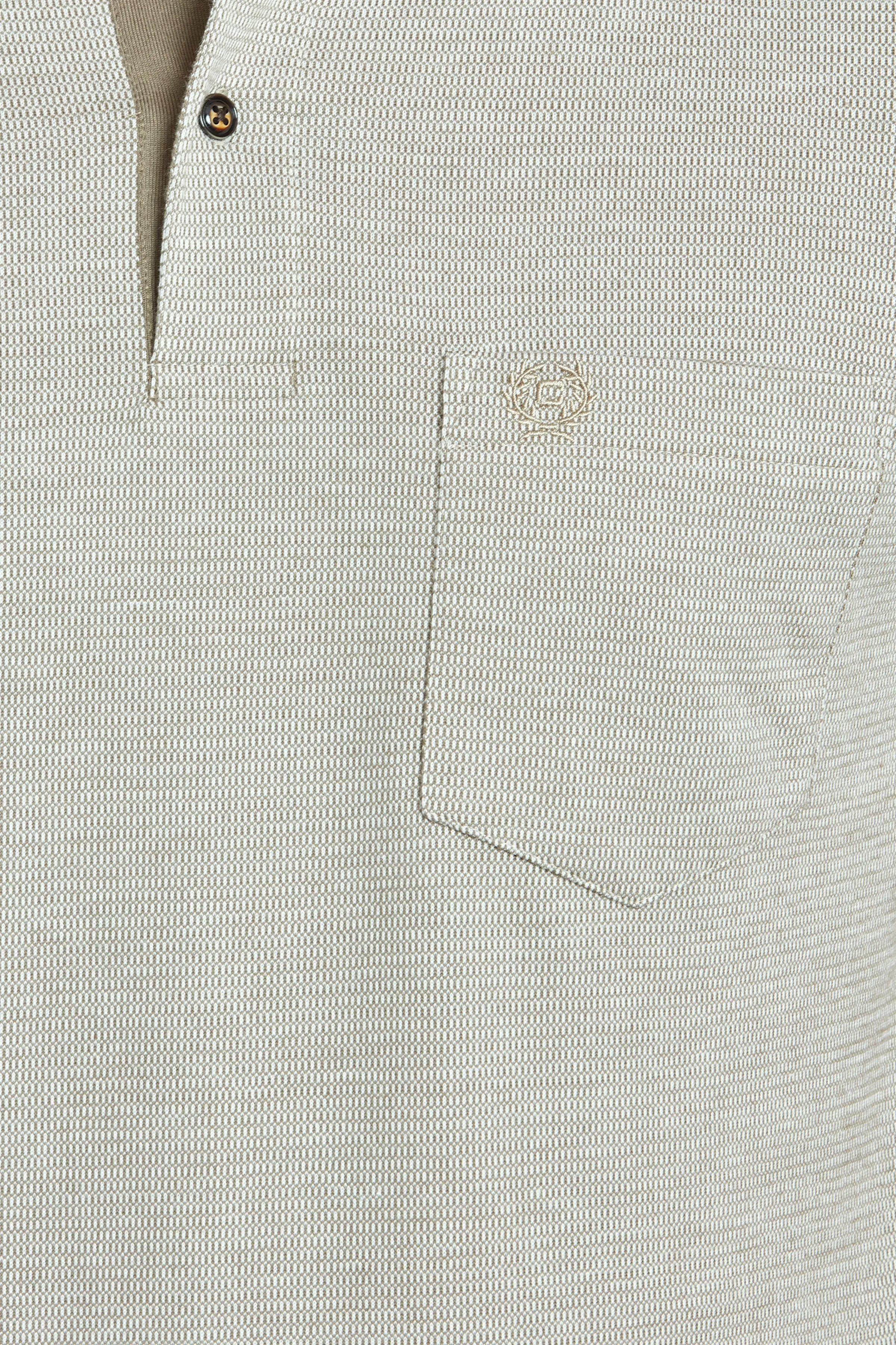 Jacquard Texture Polo