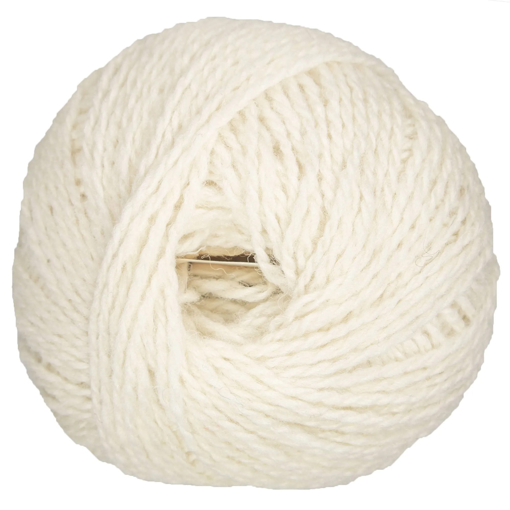 Jamieson's of Shetland Heather Aran Yarn - 104 Natural White