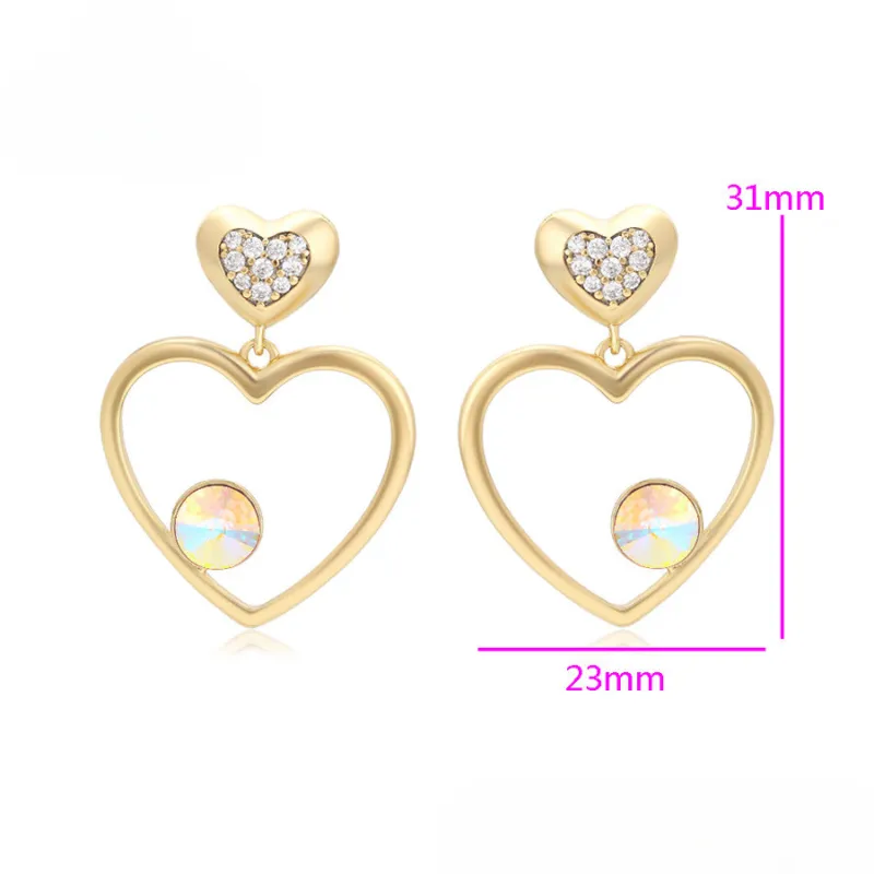 Juliette Love Heart Earrings