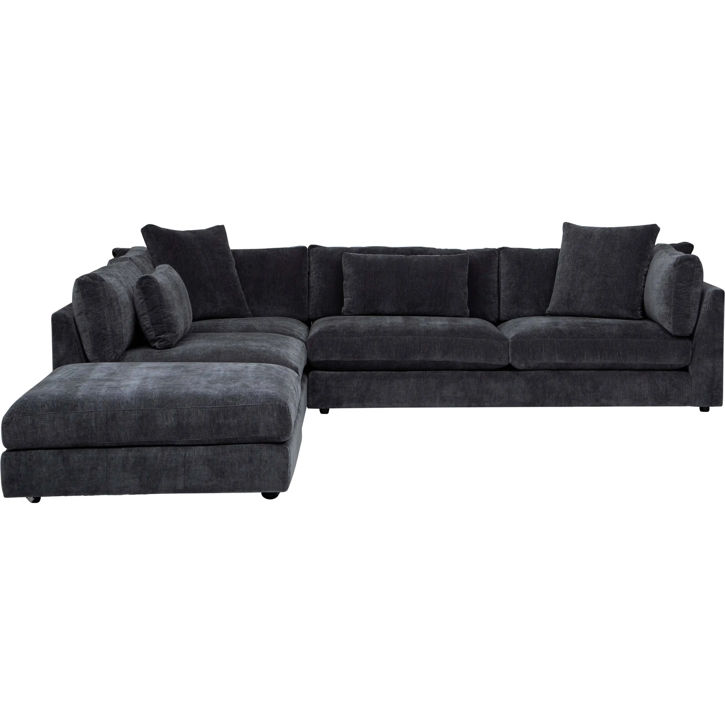 Kellen Sectional, Vickie Charcoal