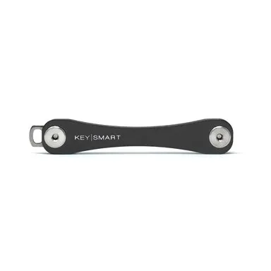 KeySmart Key Organiser / Black / Stainless Steel