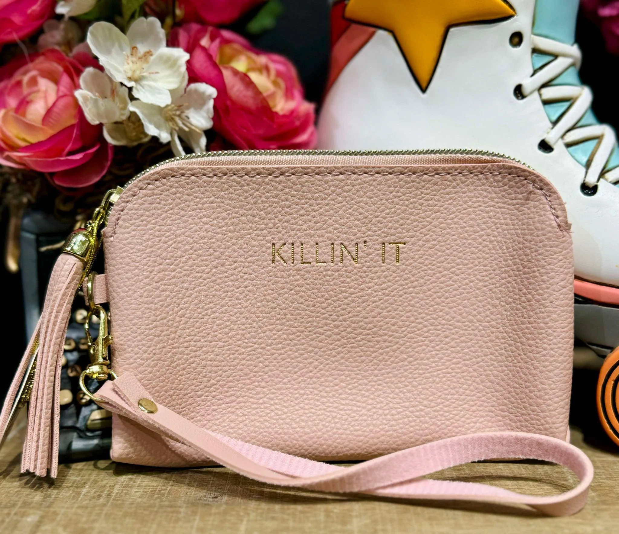 Killin' IT Pink Chosen Wristlet