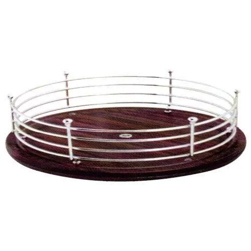 Kitchen organiser Round Revolving Medium Multipurpose Tray,  Revolving Rack, Space saver , Dining accessories