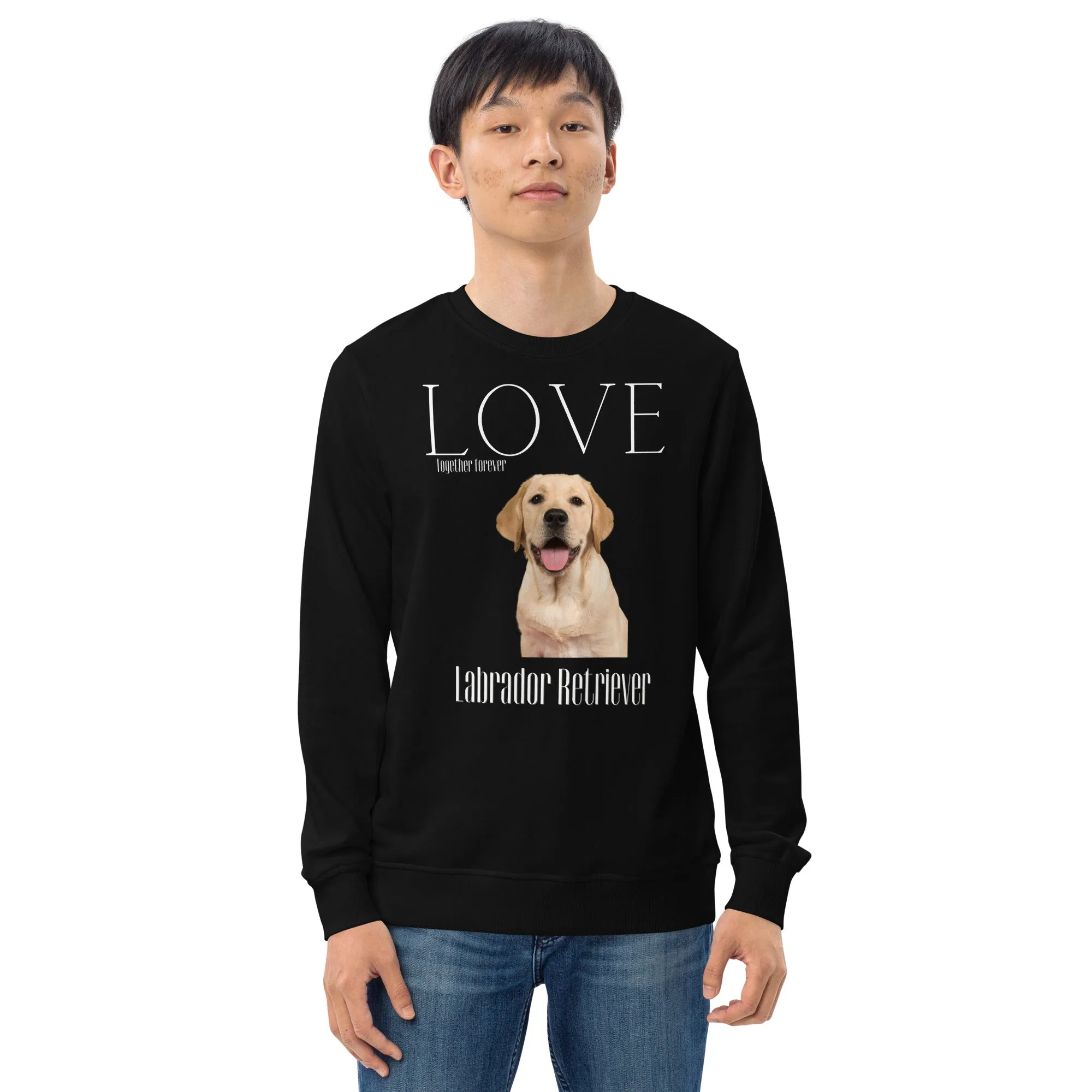 Labrador Retriever lovers organic sweatshirt