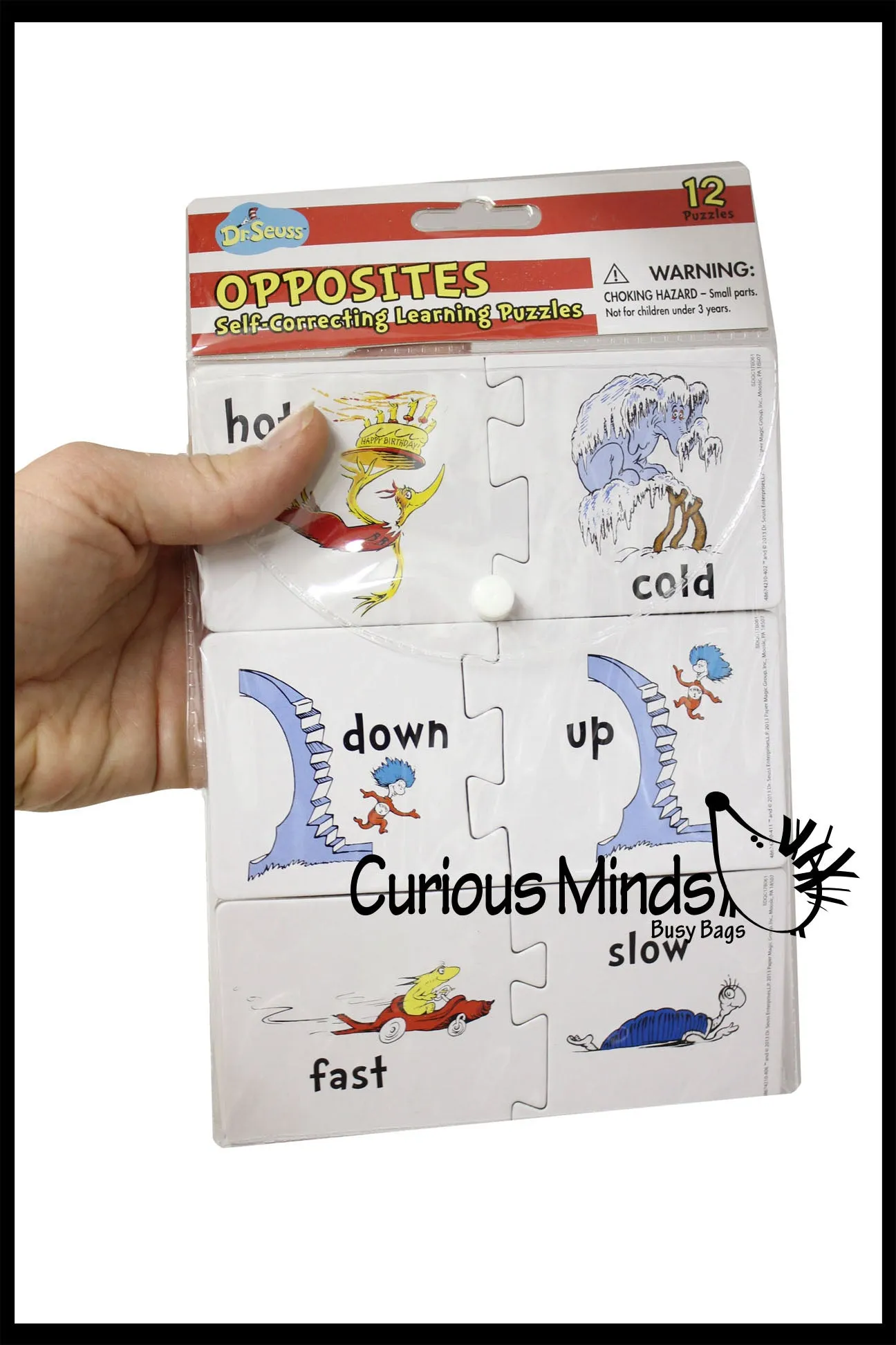 LAST CHANCE - LIMITED STOCK  - SALE - Opposite Words Puzzle - Dr. Seuss Teacher Supply