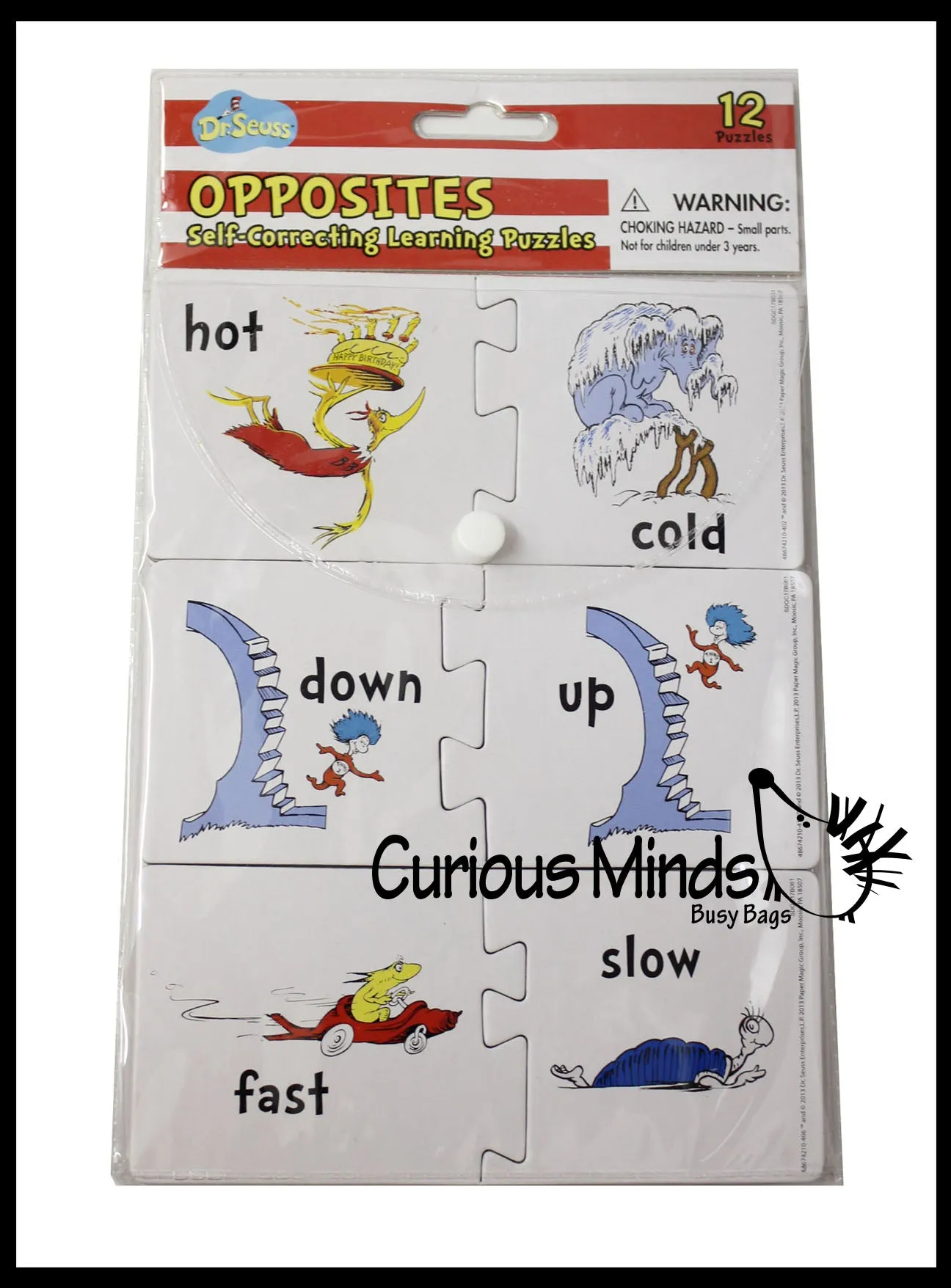 LAST CHANCE - LIMITED STOCK  - SALE - Opposite Words Puzzle - Dr. Seuss Teacher Supply