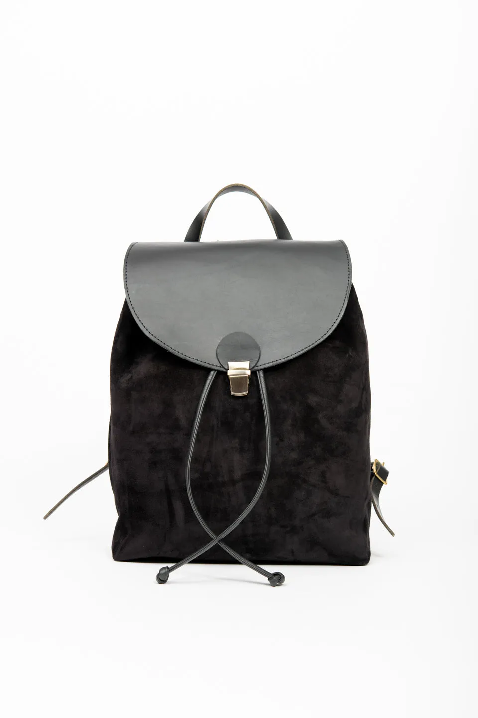 Leather rucksack MILAN model