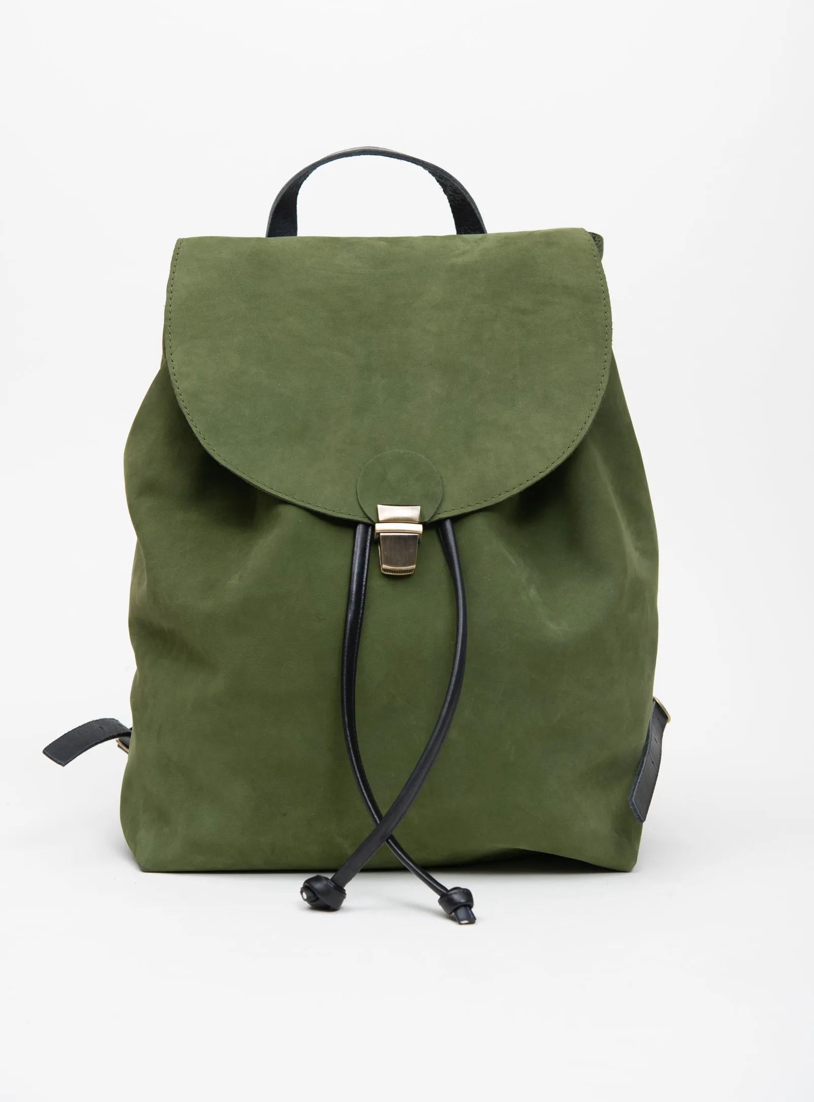 Leather rucksack MILAN model