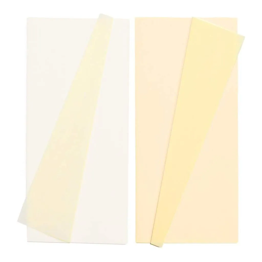 Lia Griffith - Double-Sided Extra Fine Crepe Paper 2 pack - White/Vanilla & Vanilla/Chiffon