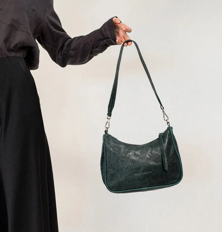 Lily Shoulder Bag - Hunter Green