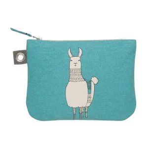 LLAMARAMA LARGE ZIPPER POUCH