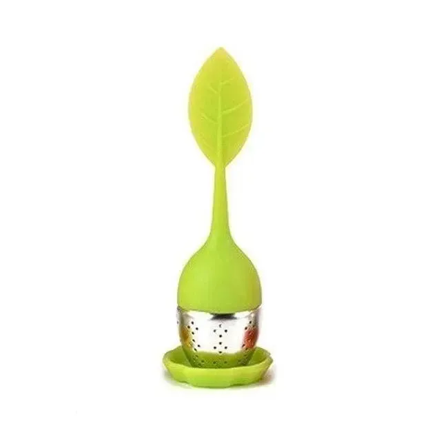 Loose Leaf Tea Infuser With Silicone and Stainless Steel Strainer For Herbal and Loose Tea | Multiple Colour Options