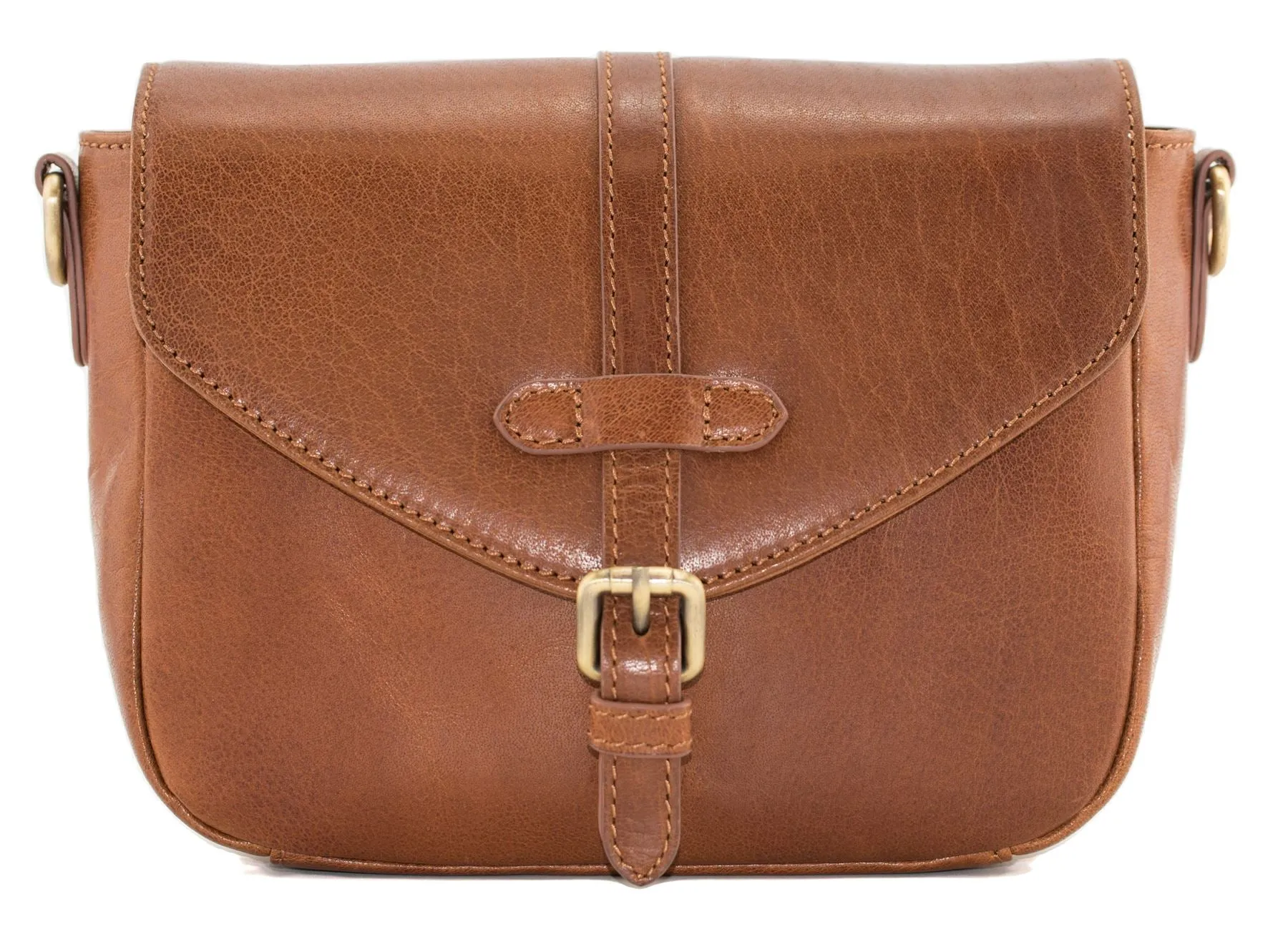 Mala Leather Bloomsbury Collection Small Leather Saddle Bag 7403_17