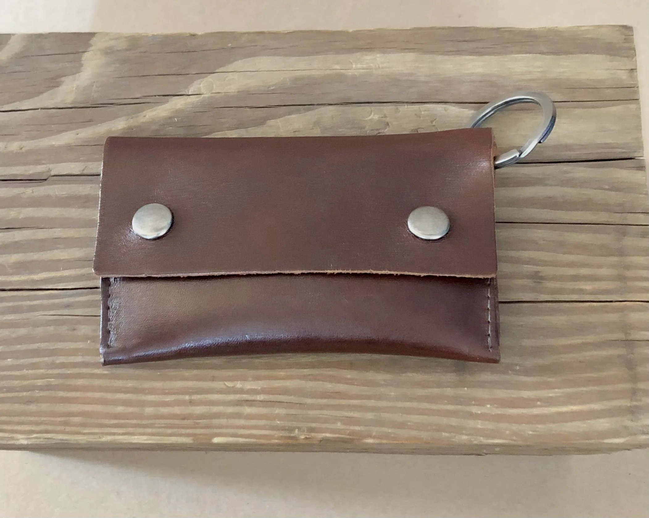 Mini trucker wallet / key ring