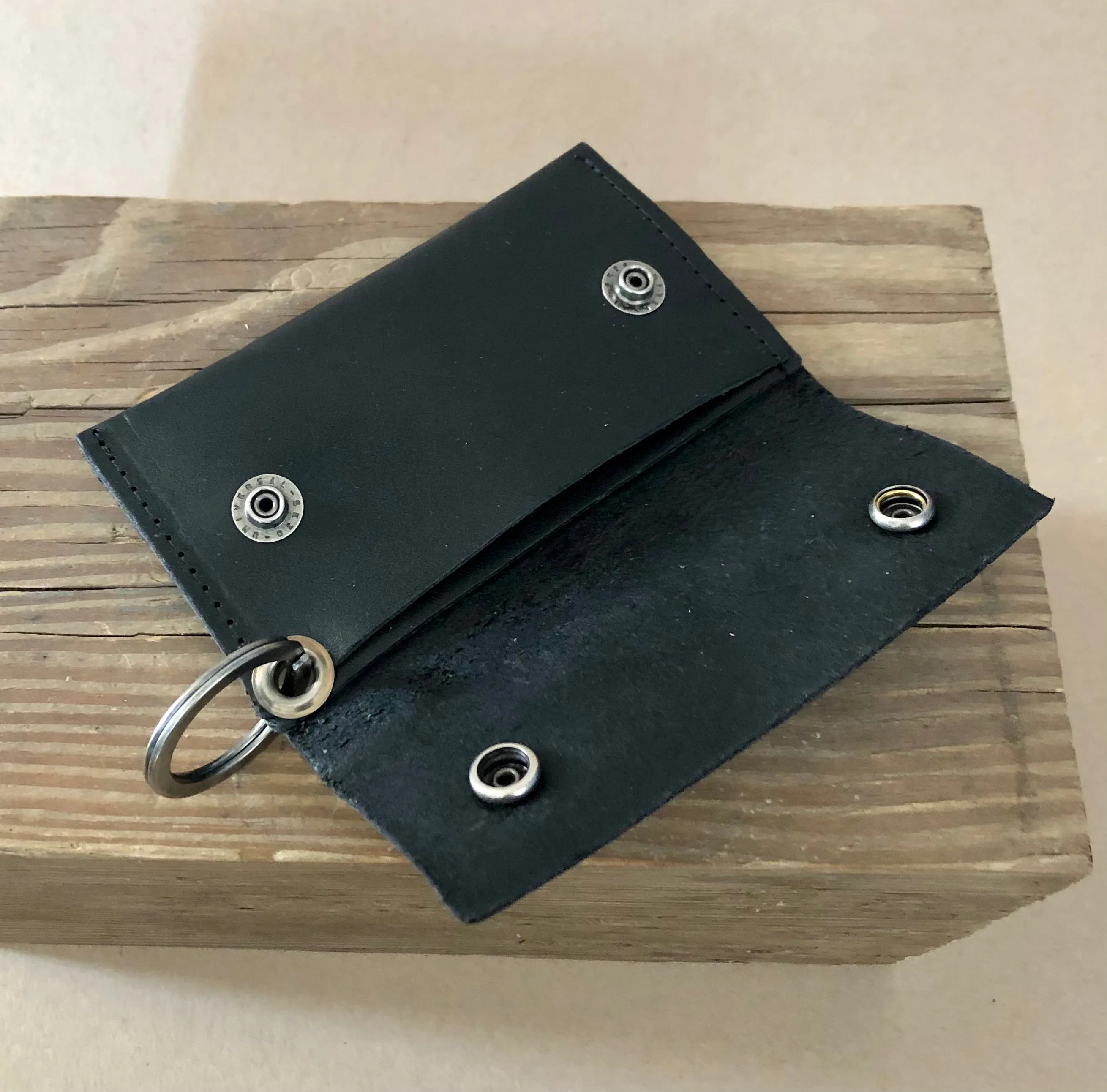 Mini trucker wallet / key ring