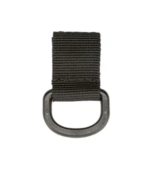 Molle webbing with D-Ring - Black