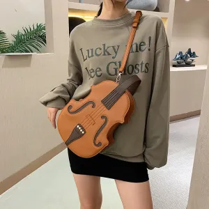 Music Tote Bag Violin Purse