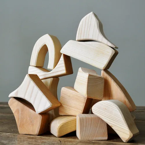 Natural Wooden Play Blocks