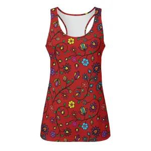 Nature's Nexus Red Eco-friendly Women's Tank Top