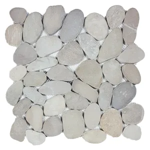 Ocean Stone Tan - Shaved Pebble Tile