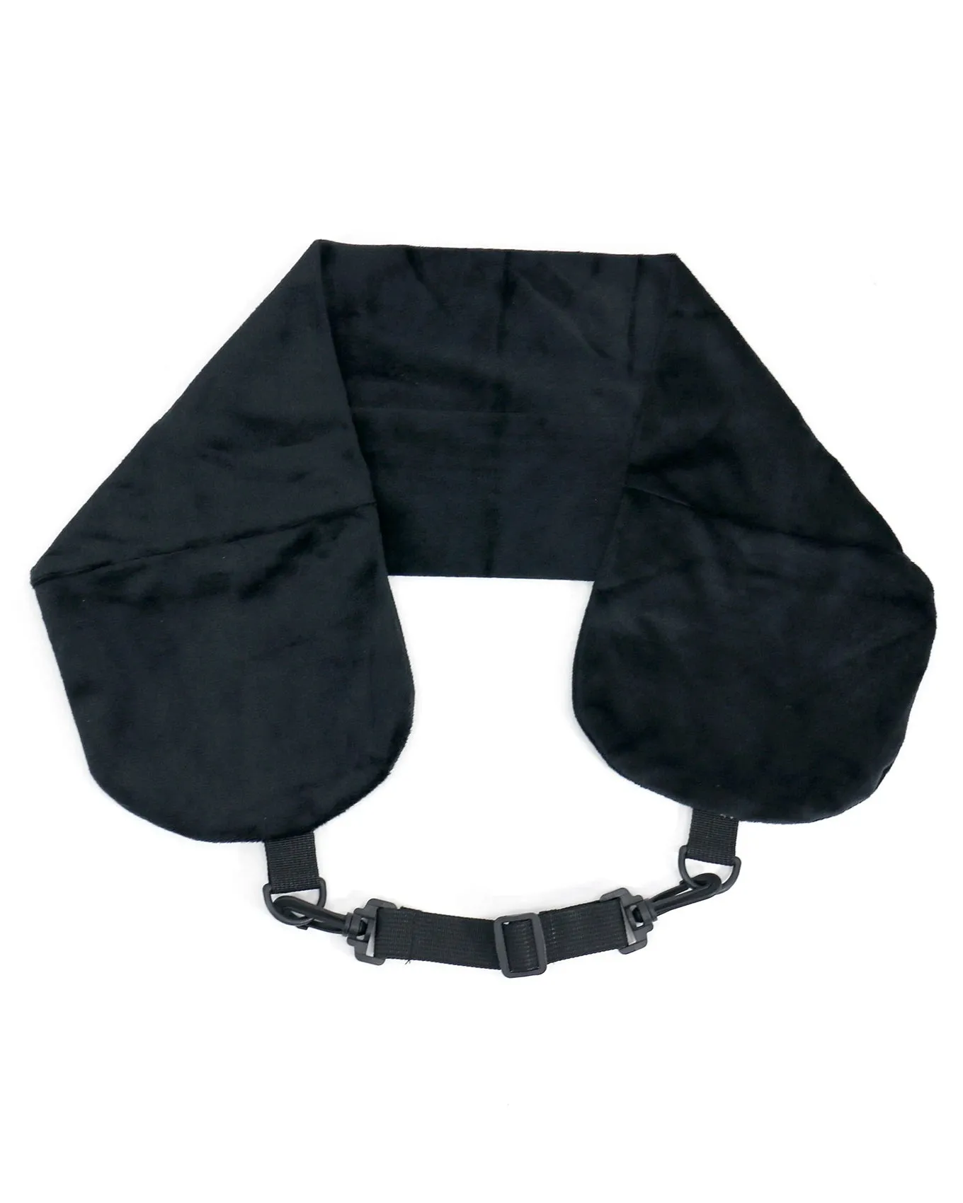 Packable Travel Neck Pillow in Black