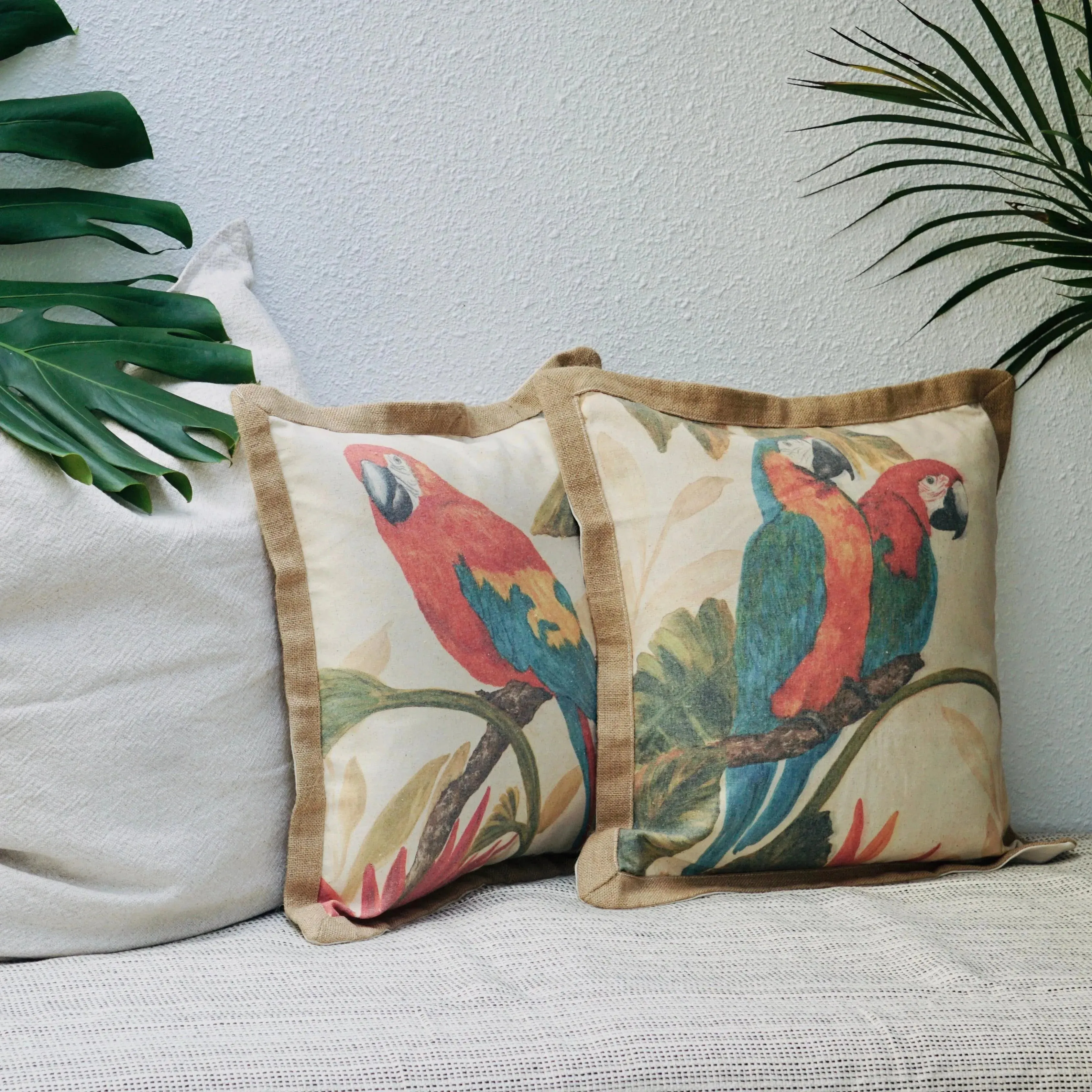 Parrot Cushion Cover