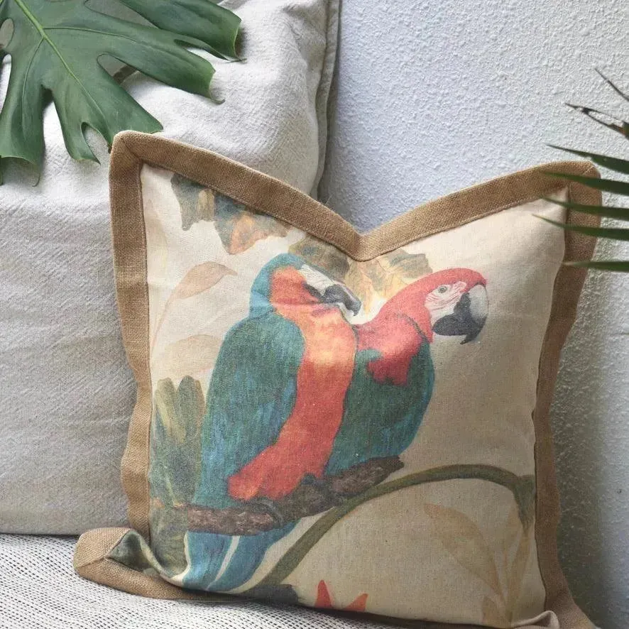 Parrot Cushion Cover