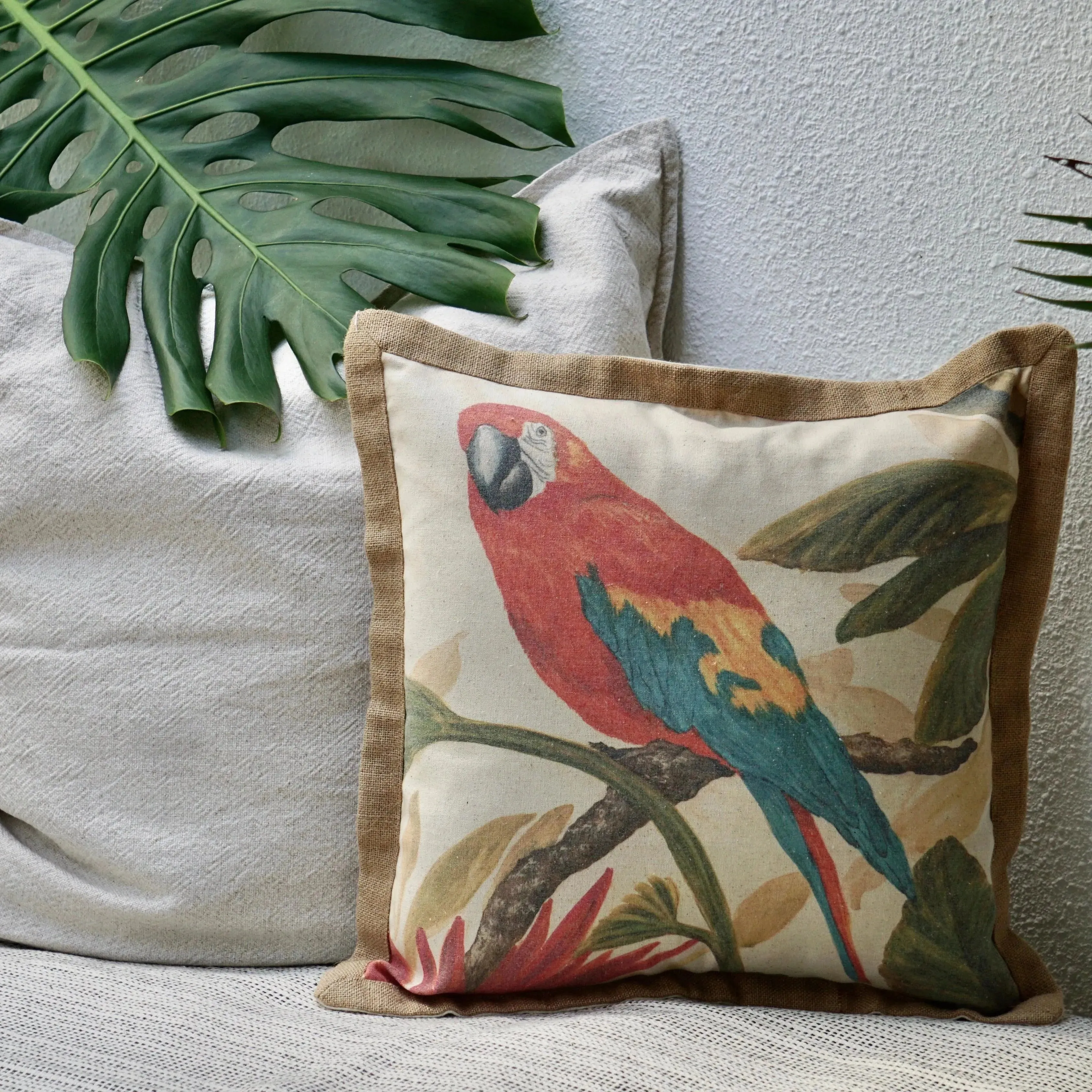 Parrot Cushion Cover