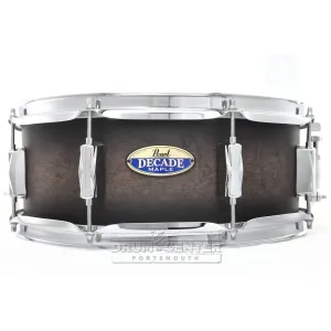 Pearl Decade Maple Snare Drum 14x5.5 Satin Black Burst