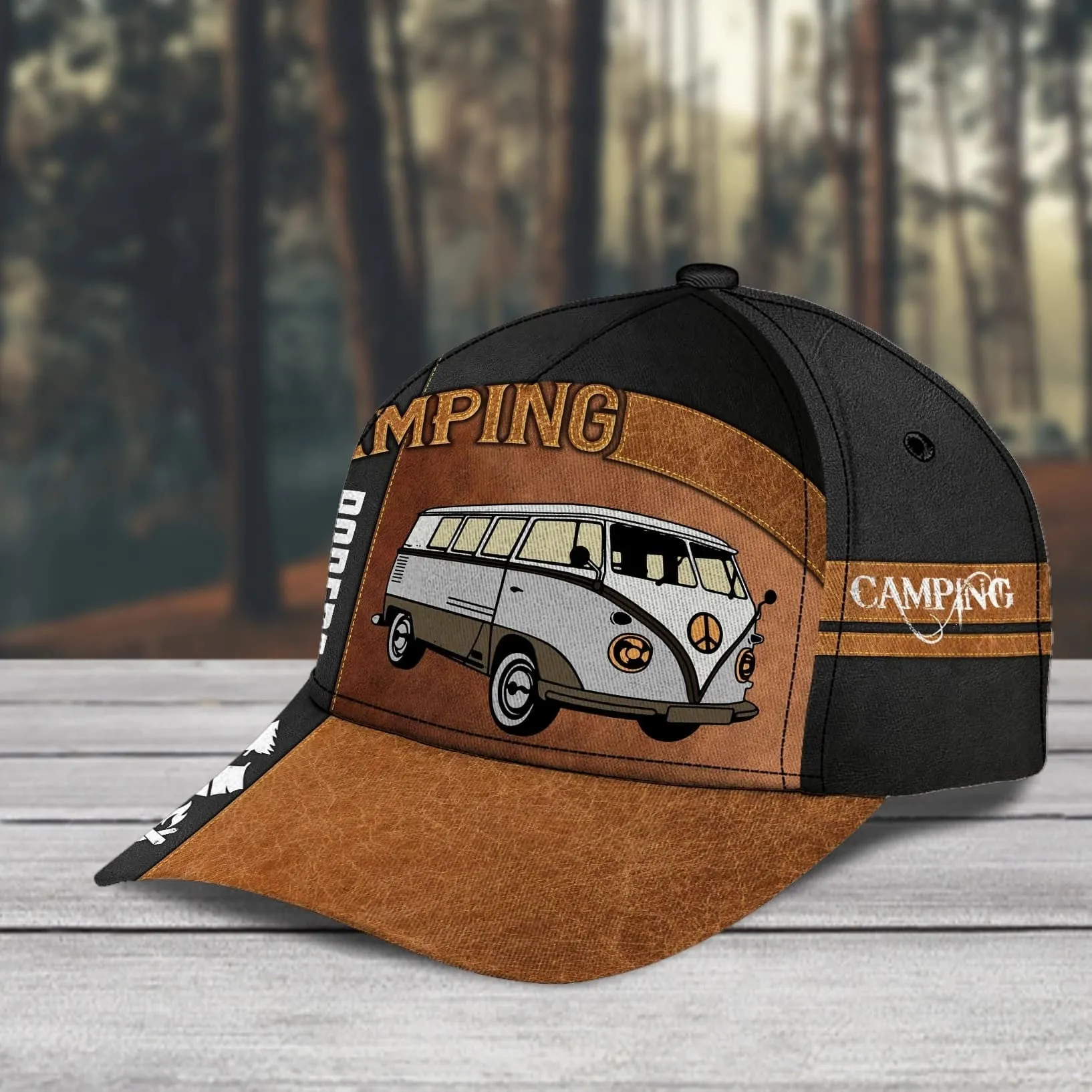 Personalized Camping Classic Cap for Family Camping, Camping Hat for Campers