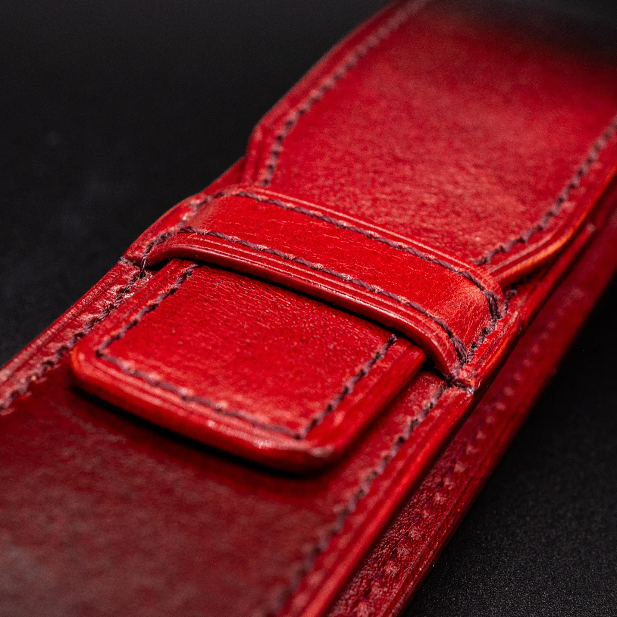 Pilot Cypris Urushi Pen Case - Red