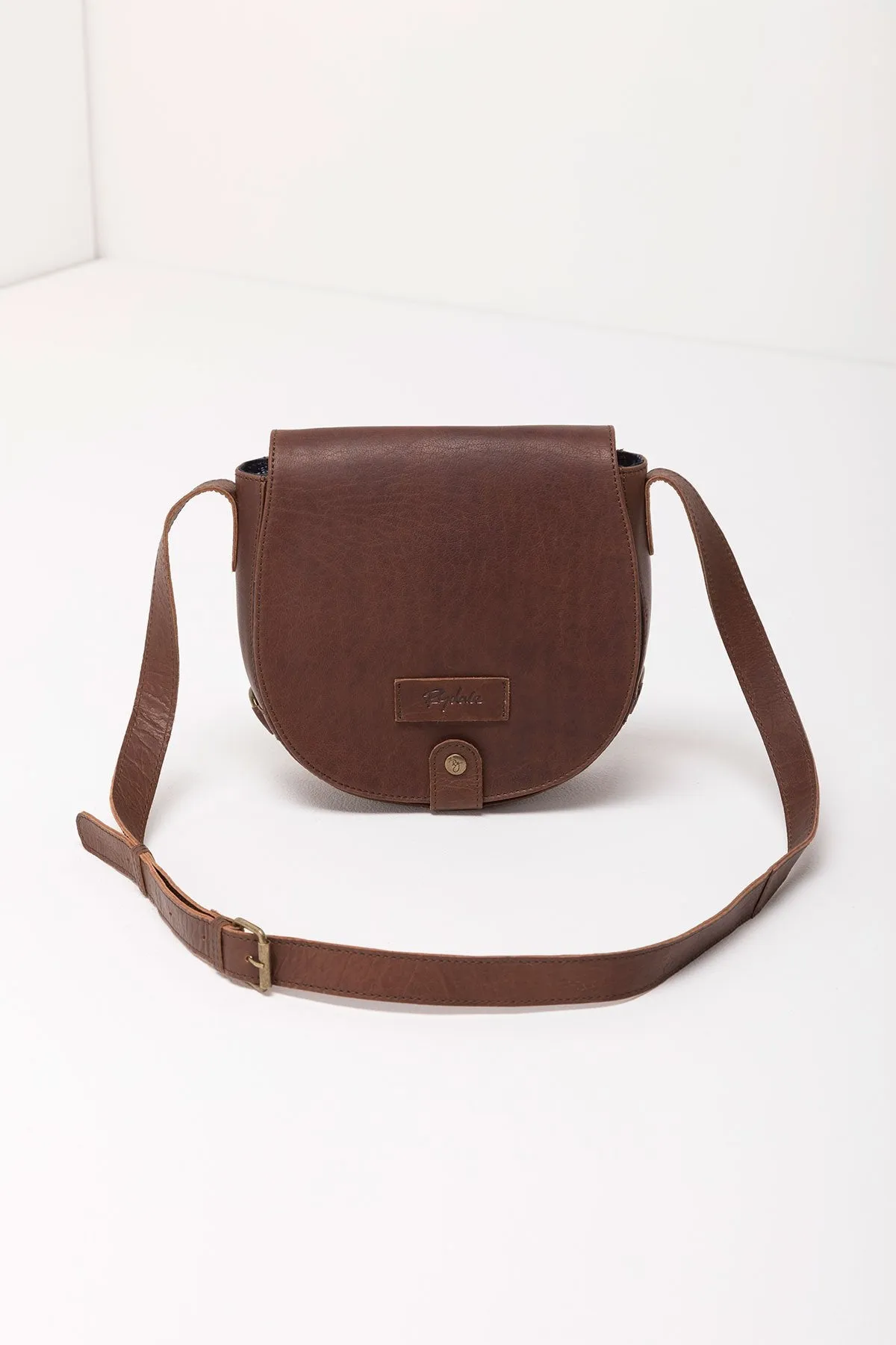 Pippa Leather Saddle Bag