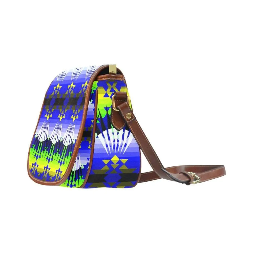 Plains Ribbonwork Bustles Saddle Bag/Small