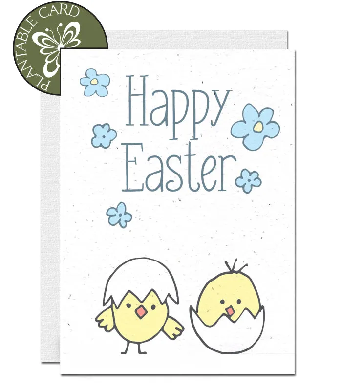 Plantable Easter Card - Little Chicks