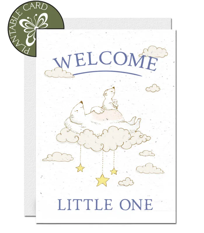 Plantable New Baby Card - New Arrival