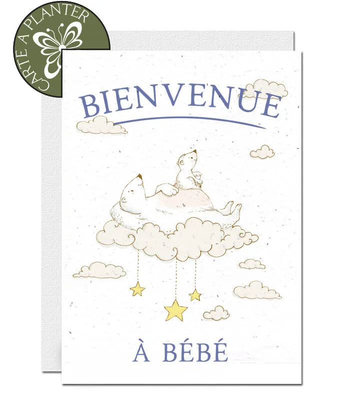 Plantable New Baby Card - New Arrival