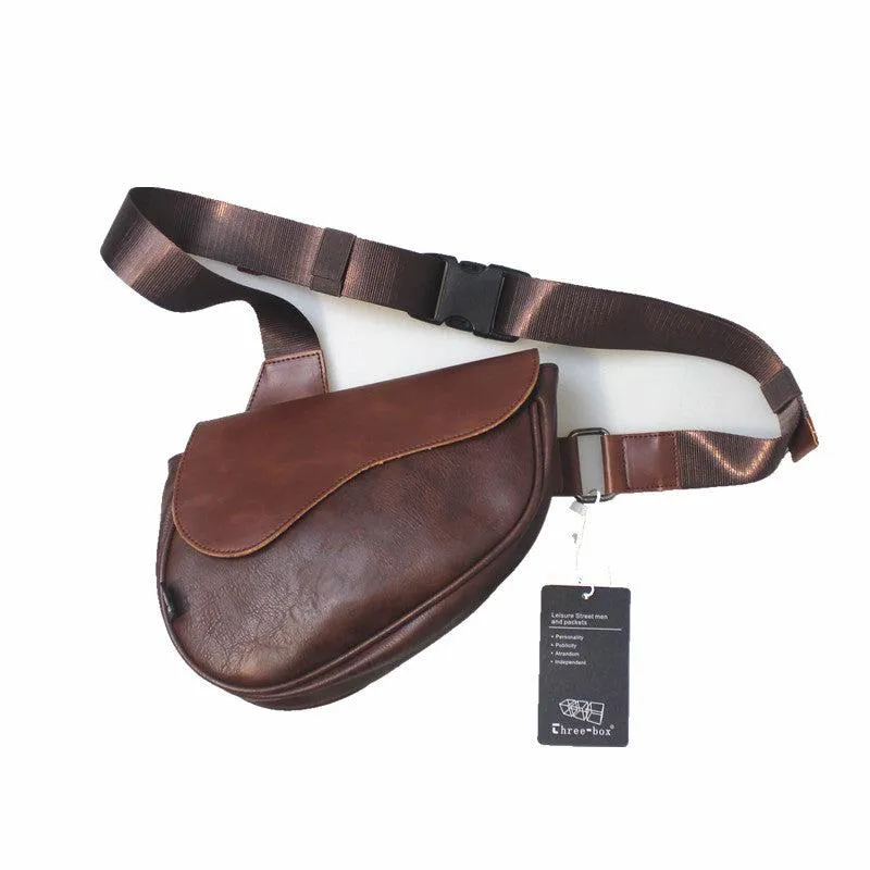 Pu Leather Saddle Bag