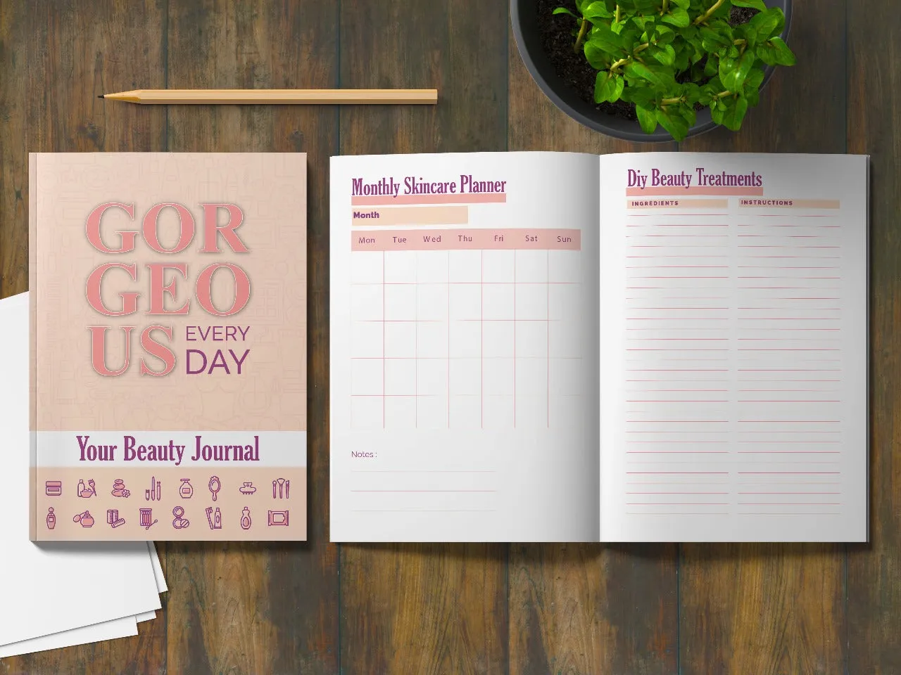 "Gorgeous Every Day: Your Beauty Journal"