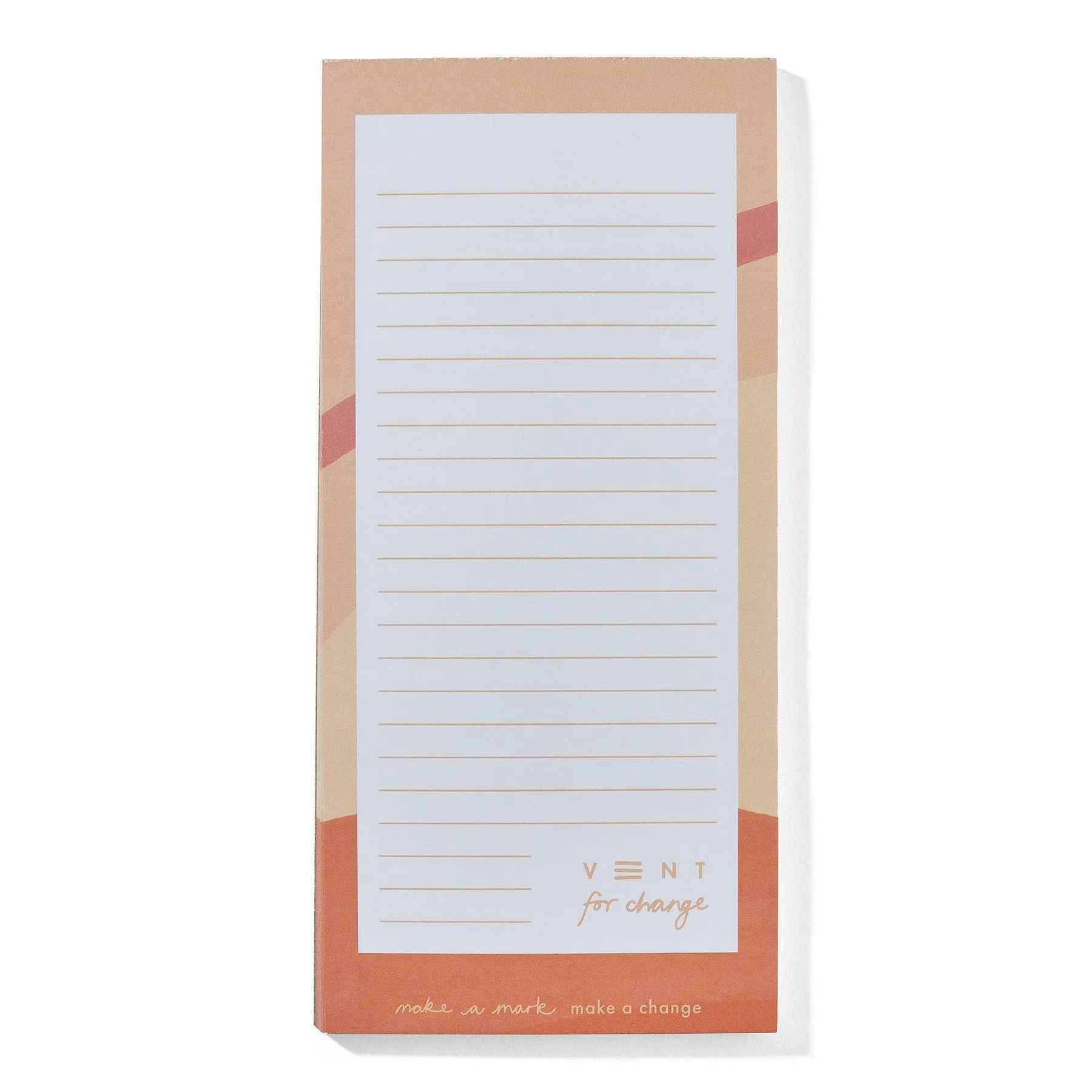 Recycled Paper & Card Slim Ideas Listpad - Pink