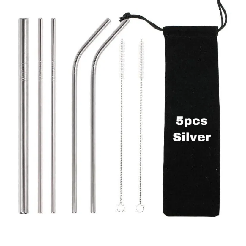 Reusable Metal Straws